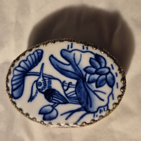 Floral and Shell Design Decorative Boxes Set - Picture 6 of 16